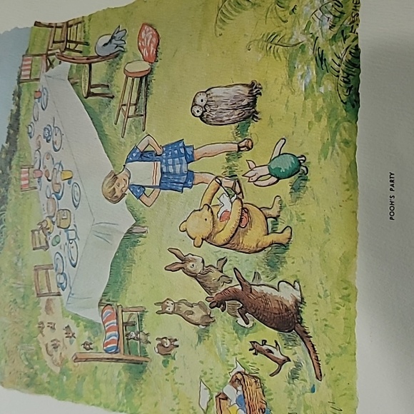 1957 Print of Pooh's Party - Picture 6 of 6